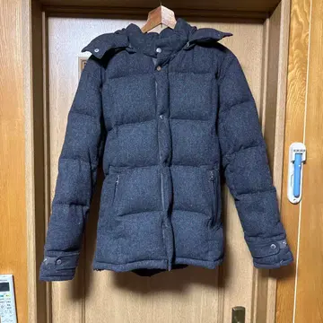 유나이티드 애로우즈 다운 자켓 울 L