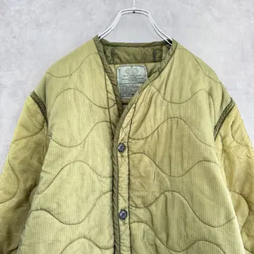80s 빈티지 퀼팅 라이너 US ARMY 밀리터리 S