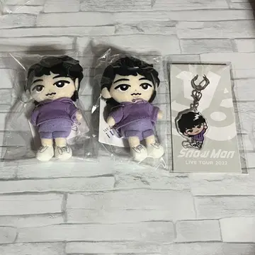 후카사와 타츠야 스노치루 봉제 인형 아크링 키링