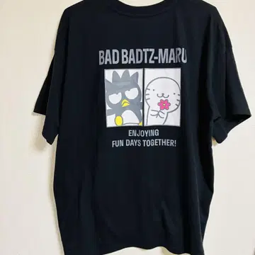 BAD BADTZ-MARU 반팔 T셔츠 블랙