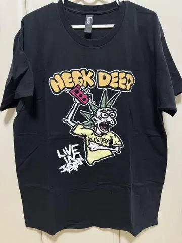 Neck Deep 내한 투어 티셔츠 XL 사이즈