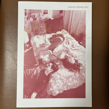 러브 인 더 빅 시티 극장 팜플렛