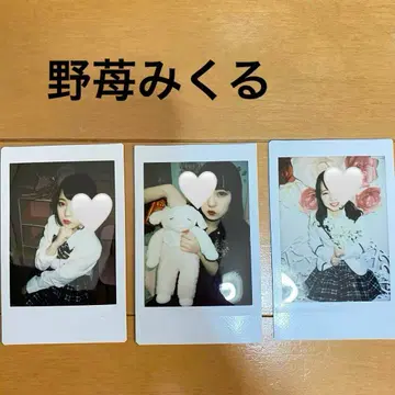 노이치고 미쿠루 비극의 히로인 증후군 체키 3매 세트