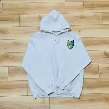 CHALLENGER/SUNDAY RIDERS HOODIE-White-L