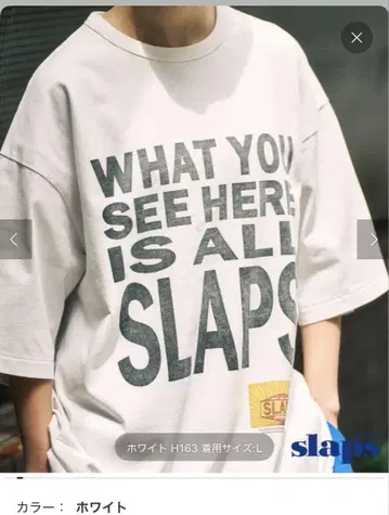 417 EDIFICE SLAPS 프린트 티셔츠