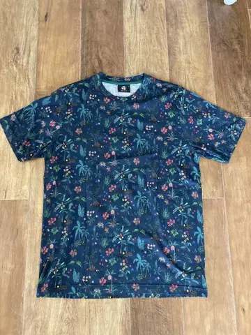 PAUL SMITH (폴스미스) 꽃무늬 네이비 T셔츠