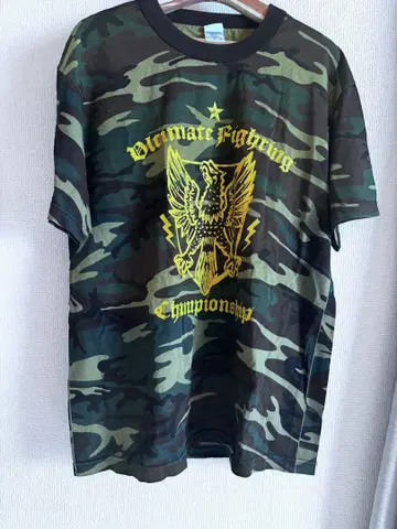 해외 구매 UFC 카모플라주 T shirts 셔츠 카모 패턴 격투기