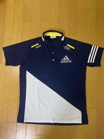 adidas 남성용 골프웨어 피케 셔츠 네이비