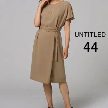 새상품 44 UNTITLED 셋업 스타일 원피스 일본제