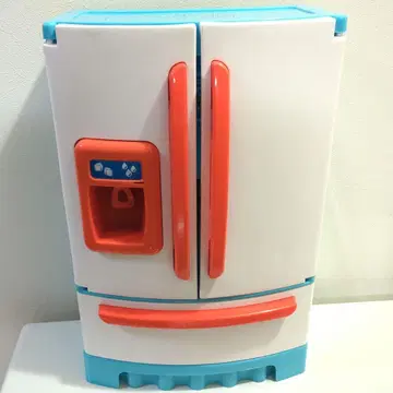 장난감 냉장고 화이트/오렌지/블루