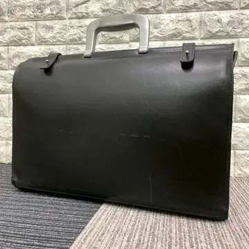 빌암버그 가죽 로켓 백 블랙 더플 백