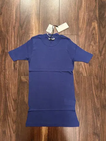 AURALEE 오라리 시어 T 블루 size 1
