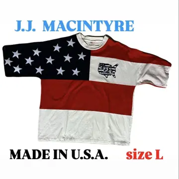 J.J. MACINTYRE 미국 국기 더 스태틀러 보이즈 티셔츠