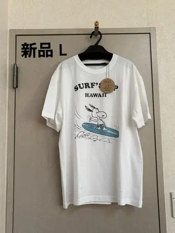 스누피 서프샵 t셔츠 하와이 새상품 L 3