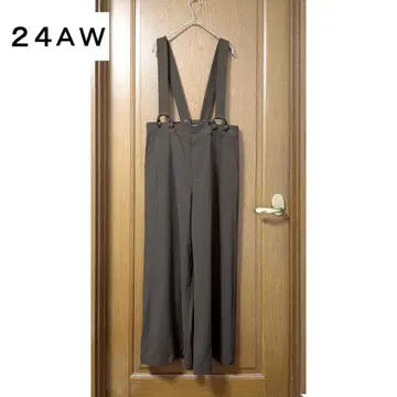 고품질 24AW JOURNAL STANDARD 트로 서스펜더 팬츠