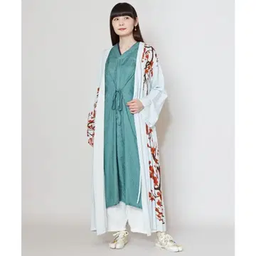 와모노야 카야 매화 아름다운 긴 겉옷