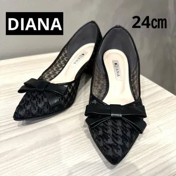 다이애나 리본 튤 펌프스 DIANA