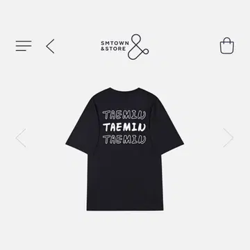 태민 TAEMIN SPAO 티셔츠 L 사이즈