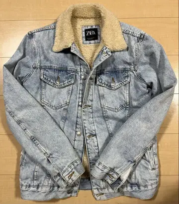 ZARA 보아 카라 데님 재킷 S