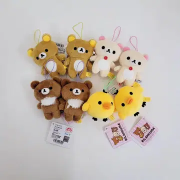 리락쿠마 코리락쿠마 고무 끈 포함 마스코트 봉제 인형