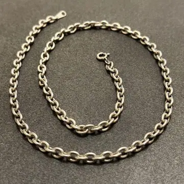 silver925 굵은 체인 목걸이