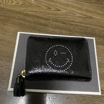 새상품급 안야 힌드마치 코인 케이스 블랙 에나멜