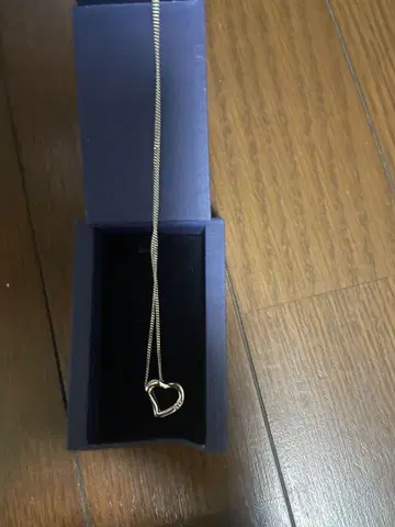 하트 모양 펜던트 목걸이