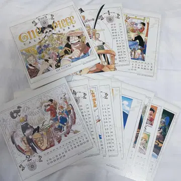 2003년 ONE PIECE 탁상 달력