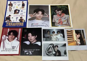 treasure 준규 폴라로이드 씰 세트