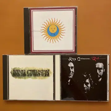 King Crimson 킹 크림슨 CD 3장 세트