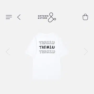태민 TAEMIN SPAO 티셔츠 L 사이즈