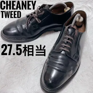 CHEANEY TWEED 블랙 27.5cm 상당 내 플레인토