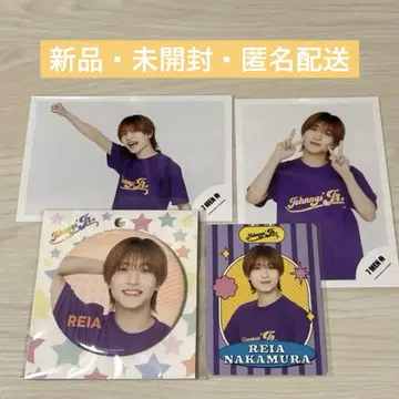 [새 상품] 나카무라 레이아 트레이딩 카드 캔뱃지 오프샷 4종 세트