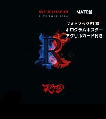 이마이치 류지 LIVE TOUR 'R'ED 포토북