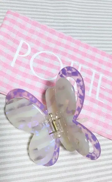 [새상품] POTETE 포테테 버터플라이 헤어 클립