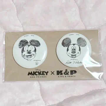 캔뱃지 세트 미키 킹프리