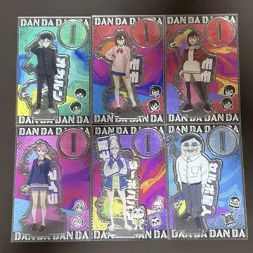 다다단 빅 아크릴 스탠드 DAISO 다이소 6종 세트