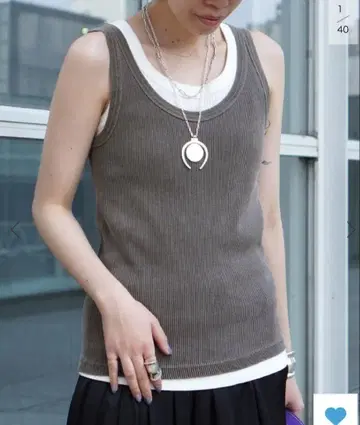 Deuxieme Classe Vintage 탱크