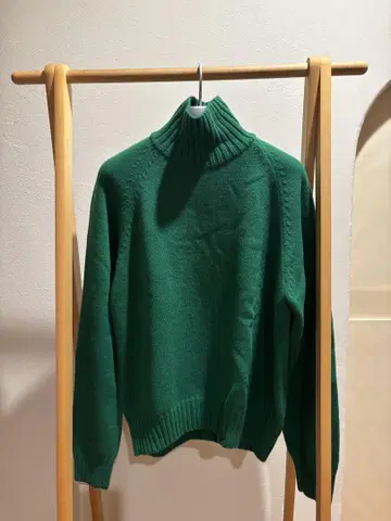 stein EX Fine Lambs Loose High Neck Knit