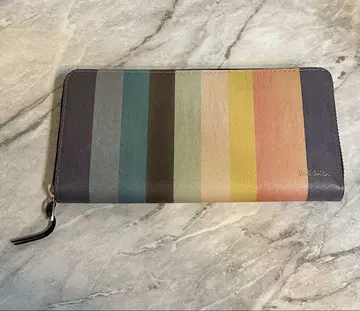 미사용급 폴스미스 아티스트 스트라이프 EX 장지갑 단종품