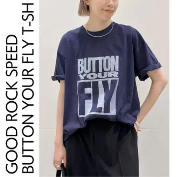 GOOD ROCK SPEED 별주 BUTTON YOUR FLY T-sh