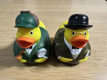 런던 한정 셜록 홈즈 박물관 홈즈 & 왓슨 러버덕