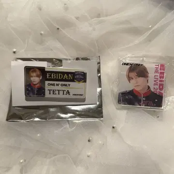 ONE N' ONLY TETTA 데코 가챠 네임 배지 원엔 세키 텟타
