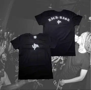 RICH/RISKT 셔츠 블랙 xs Yvng Patra 얀파토 한정 굿즈