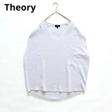 새상품급 Theory 캐시미어 100% 니트 베스트 케이프 디자인 띠어리