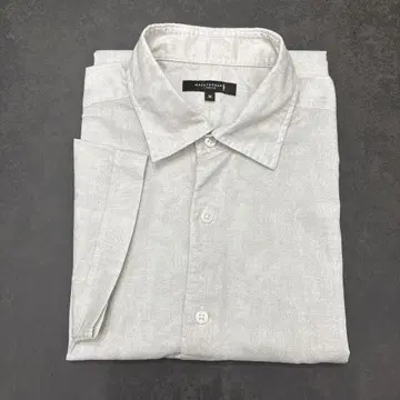 새상품급 MACKINTOSH 런던 반팔 셔츠 M 화이트