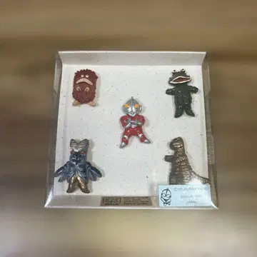 울트라맨 고질라 핀즈 5개 세트
