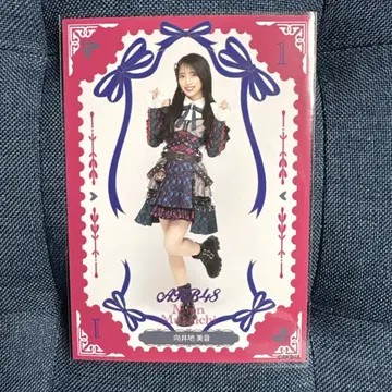 무카이치 미온 AKB48 Oh my pumpkin 브로마이드 미사용 카드