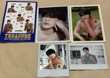 treasure 정우 폴라로이드 씰 세트