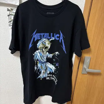 METALLICA 스컬 디자인 T셔츠 LG